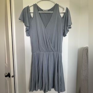 cold shoulder romper